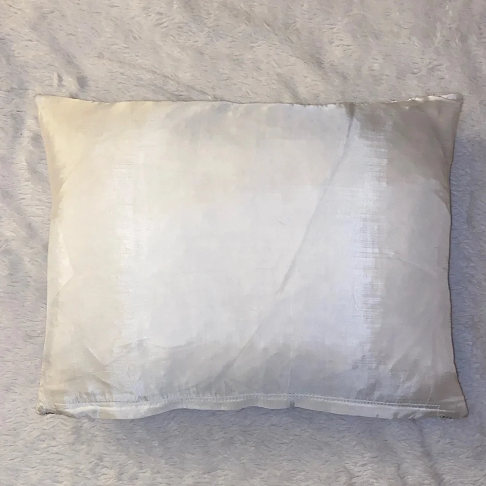 HomeGoods Sequin Ombre White and Dark Gold Accent Pillow - Picture 6 of 6